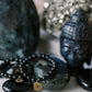 Black Obsidian 'Shield' Bracelet