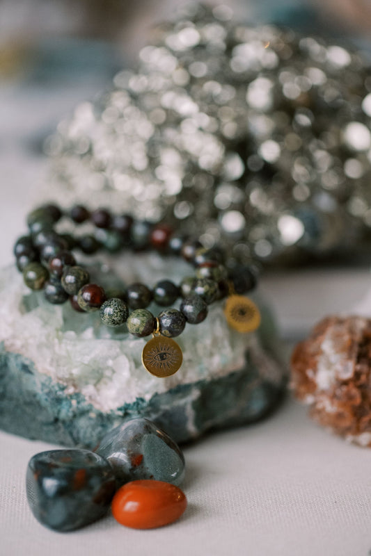 Bloodstone 'Haven Of Healing' Bracelet