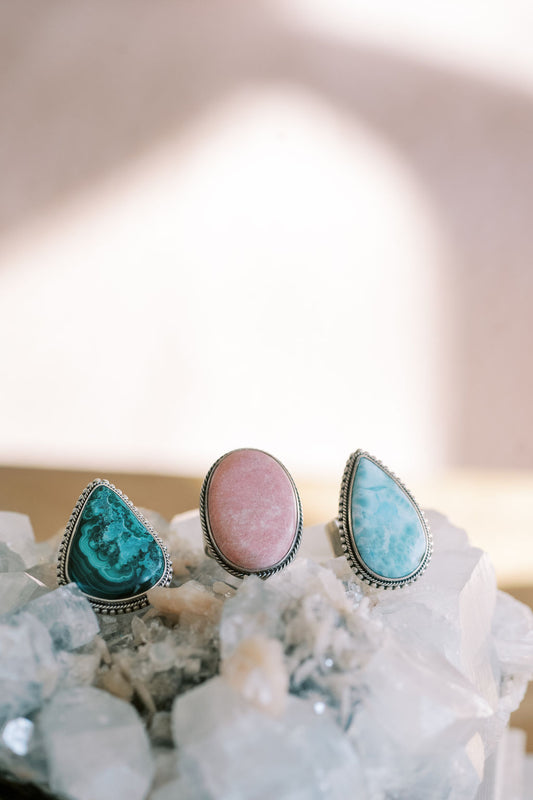 Larimar 'Nurturing' Ring